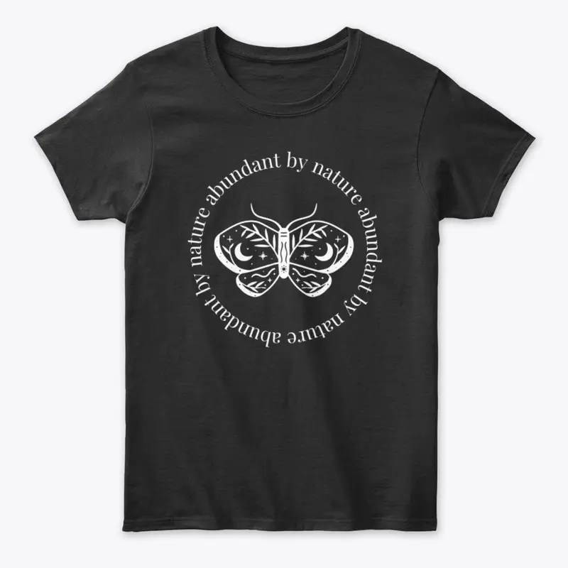 Abundant By Nature Black Tee